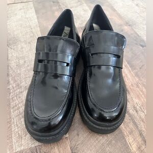Zara Black Loafers size US8